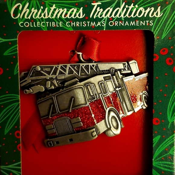 Christmas Traditions Holiday Fire Engine Christmas Traditions